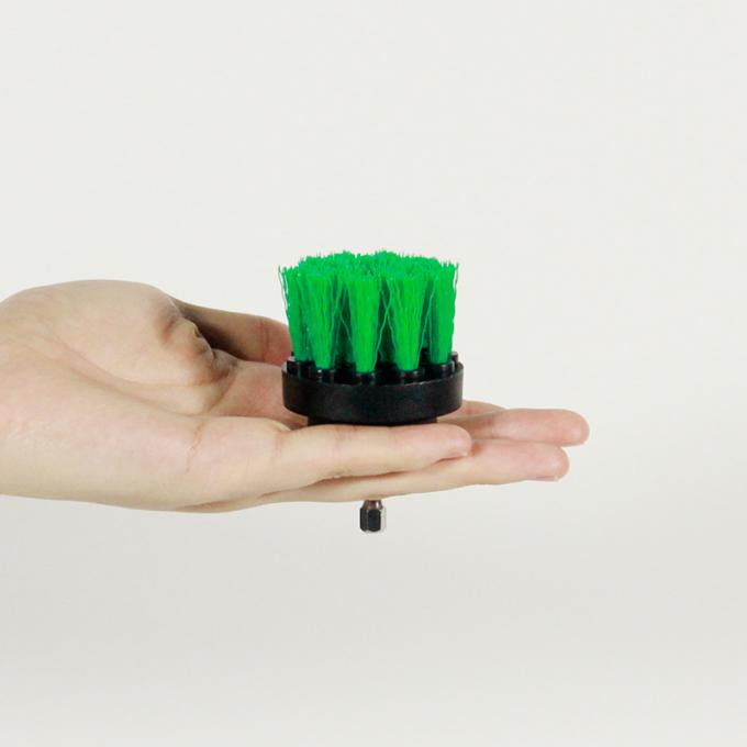 125mm SGS Nylon Green Drill Brush Scrub Pads Power Scrubber Cleaning Kit 2