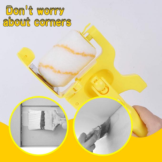 Sponge Paint Edger Roller Brush Multifunctional HandHeld 6pcs 5pcs 1