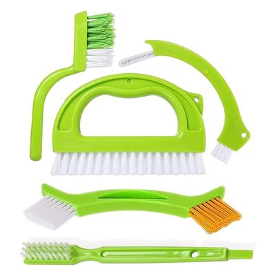 9.5*13.5cm Bathroom Tile Cleaning Grout Scrubber Brush OEM