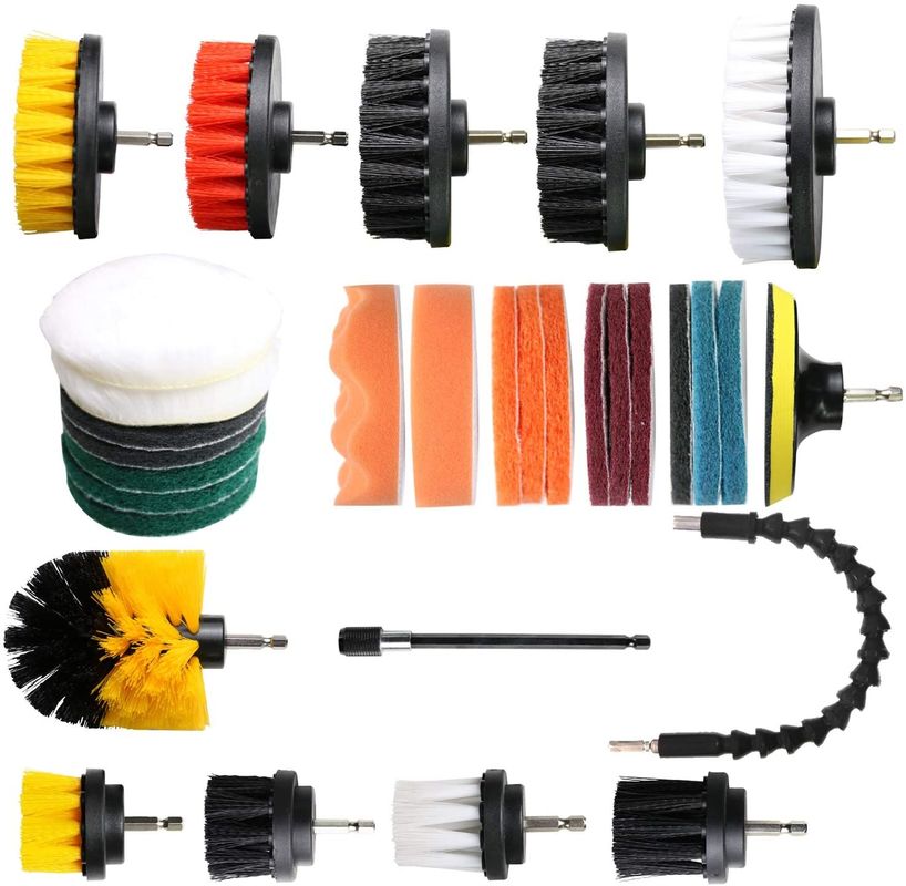 88mm Power Drill Brush Replacement Set 31pcs Household Cleaning