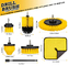 PP Drill Brush Attachment Set 7 Pieces For Cleaning