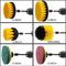 Drill Brush Power Scrubber Brush Cleaning Kit 10Pcs Drill Brush Attachment