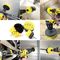 Drill Brush Set  Power Scrubber Pad Sponge Kit with Extend Attachment