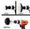 13cm 13Pcs Soft Drill Brush Attachment Set 1.5kg Efficient Cleaning