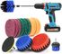 320g Electric Drill Brush Attachment 14 Pieces Sponge Sets