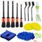 15cm Extension 5Pcs Car Cleaning Brush Kit Detailing Washing