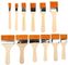 2.5cm Watercolour Nylon Flat Paint Brush Set ODM Oil Painting 0.98in