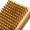 8mm Horsehair Ski Brush Kit 100mm Nylon Wax Brush Brass Bristles