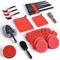 19Pcs Pp Car Detailing Brush Kit For Internal And External Detail