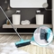 Stiff Bristle Floor Scrubber Brush With Squeegee Indoor Outdoor