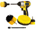 4 Pack Drill Brush Attachments Set , Multi Purpose Power Scrubber Cleaning Brush