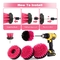 Pack Of 5 Power Scrubber Drill Brush Kit For Cleaning